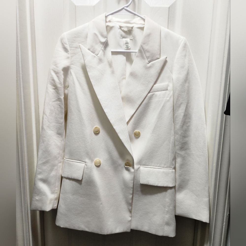 White blazer